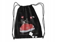 Torby szkolne - WOREK DO SZKOŁY WF/BUTY MYSZKA MIKI + IMIĘ - miniaturka - grafika 1