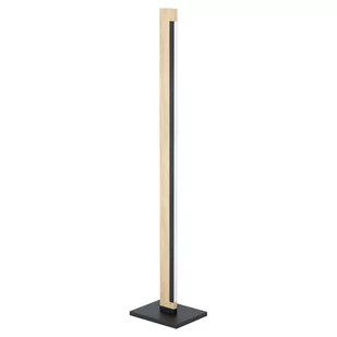 Eglo Camacho 99296 lampa stojąca podłogowa 1x22W LED czarna/brązowa - Lampy stojące - miniaturka - grafika 1