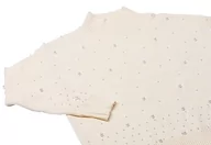 Swetry damskie - Nascita Damski sweter z cekinami, elegancki sweter akryl Wełna BIAŁA rozmiar XS/S, biały (wollweiss), XS - miniaturka - grafika 1