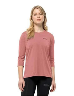 Jack Wolfskin Koszulka damska Crosstrail 3/4 T W - Koszulki i topy damskie - miniaturka - grafika 1