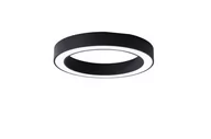 Lampy sufitowe - Lampa przysufitowa Marco AZ5035 LED 60W pierścień czarna - miniaturka - grafika 1