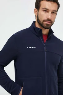 Mammut bluza sportowa Innominata Light ML kolor granatowy gładka - Bluzy męskie - miniaturka - grafika 1