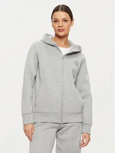 Calvin Klein Bluza K20K208087 Szary Relaxed Fit - Bluzy damskie - miniaturka - grafika 1