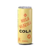 Napoje gazowane - Vera Farm Mila Vanila Cola Napój gazowany o smaku coli i wanilii 330 ml - miniaturka - grafika 1