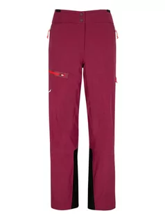 Spodnie narciarskie - Salewa Spodnie narciarskie "Sella" w kolorze różowym - grafika 1