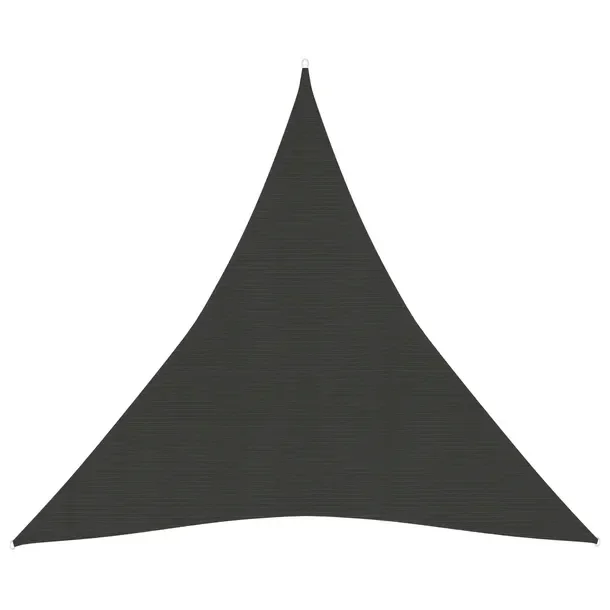Parasol przeciwsłoneczny HDPE trójkątny 3x3m antracytowy