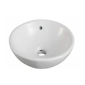 Umywalki - Umywalka nablatowa Uptrend NANO biały połysk 1 szt. - miniaturka - grafika 1