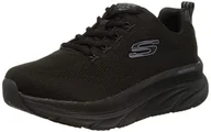 Trampki damskie - Skechers Damskie trampki D'LUX Walker, czarne, 2 UK - miniaturka - grafika 1