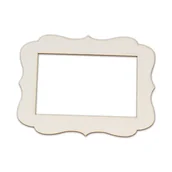 Scrapbooking - EKO-DECO, dekoracja kartonowa, prostokątna 
Prostokątna ramka kartonowa - miniaturka - grafika 1