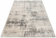 Dywany - Nowoczesny kremowy dywan shaggy P6-A13 - miniaturka - grafika 1