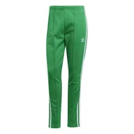 Dresy damskie - Spodnie dresowe damskie adidas ADICOLOR CLASSIC SST zielone IK6601-S - miniaturka - grafika 1
