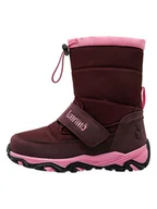 Kozaki damskie - lamino Kozaki zimowe w kolorze czerwonym - miniaturka - grafika 1