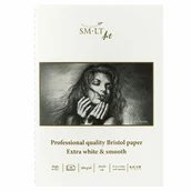 Podobrazia, bloki, papiery - Blok Bristol Szyty 20X28Cm 308G 10Ark Smlt - miniaturka - grafika 1