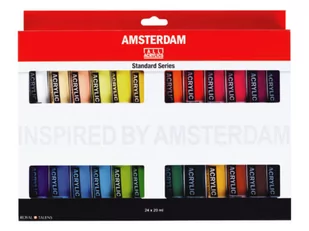Unbekannt Royal Talens Amsterdam Introset III zestaw farb akrylowych, 24 x 20 ml 100516105 - Farby i media malarskie - miniaturka - grafika 1