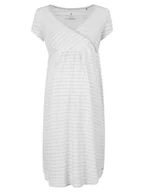 Bielizna nocna - Damska koszula nocna do karmienia szara Bellybutton Maternity, r.XL - miniaturka - grafika 1