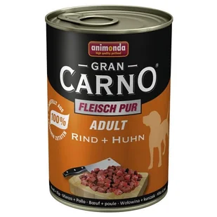 Animonda Grancarno Adult Rind Huhn Wołowina + Kurczak 400G - Mokra karma dla psów - miniaturka - grafika 5