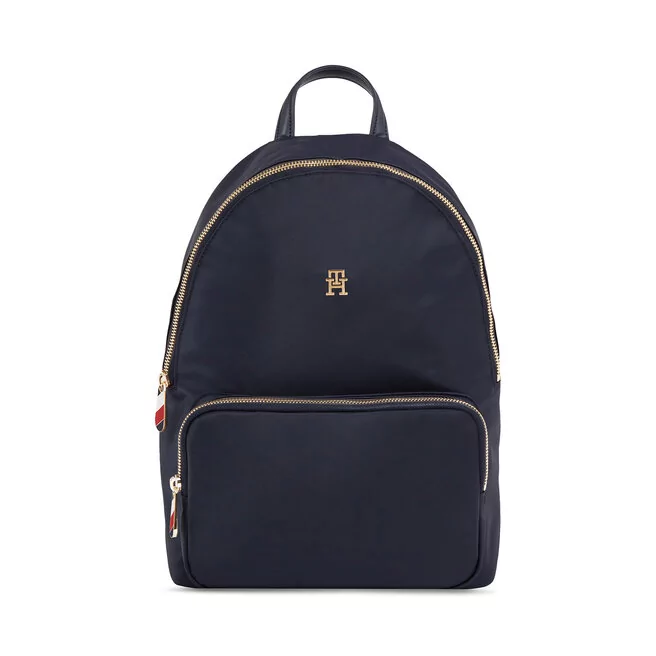 Plecak Tommy Hilfiger Poppy Th Backpack AW0AW15641 Space Blue DW6