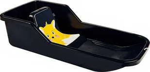 Hamax Sanki plastikowe Hamax Baby Bob 501007 czarne Uniwersalny - Sanki i ślizgacze - miniaturka - grafika 1