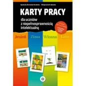 Pedagogika i dydaktyka - Karty pracy dla uczniów z niepełnosprawnością intelektualną Jesień, zima, wiosna, lato - miniaturka - grafika 1