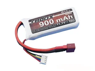 Pakiet LiPo Akumulator Redox 900mAh 11,1V 30c - Akcesoria do drona - miniaturka - grafika 1