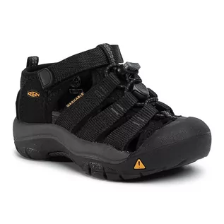 Buty dla chłopców - Sandały KEEN - Newport H2 1022824 Black/Keen Yellow - grafika 1