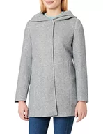 Kurtki damskie - Vero Moda damska kurtka Vmverodona Ls Ga Petite Kurtka, Jasnoszary, M/P - miniaturka - grafika 1