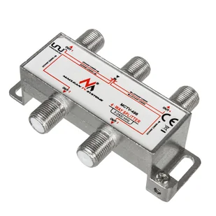 Maclean Rozgałęźnik satelitarny splitter 4 wyjścia 1/4 Unicable MCTV-498 5-2400MHz CEN-51523 - Rozgałęźniki - miniaturka - grafika 1