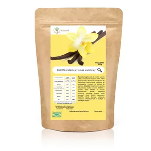 Budyń proteinowy konopny o smaku waniliowym 300g - Budyń - miniaturka - grafika 1