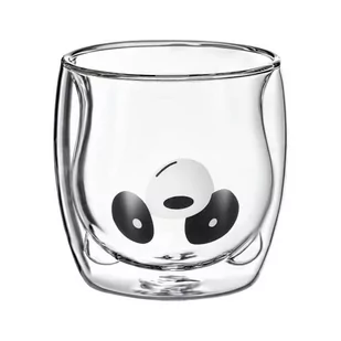 Szklanka do kawy herbaty z podwójnymi ściankami 300ml Panda Ambition - Szklanki - miniaturka - grafika 1
