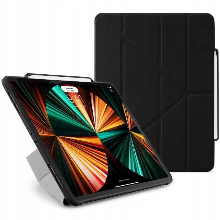 Pipetto Etui Pipetto Origami No3 iPad Pro 12.9" 2021/2020/2018, czarne 5060520954424