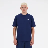 Koszulki męskie - Koszulka męska New Balance MT41509NNY  granatowa - miniaturka - grafika 1