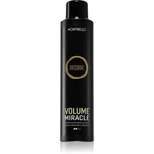 Montibello Decode Volume Miracle spray nadający objętość i fakturę, 250ml - Odżywki do włosów - miniaturka - grafika 1
