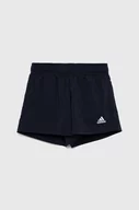 Spodnie i spodenki dla chłopców - Adidas szorty dziecięce U PL kolor granatowy regulowana talia - adidas - miniaturka - grafika 1