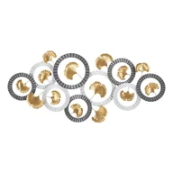 Naklejki na ścianę - Metalowa dekoracja ścienna 126x58 cm Arty – Mauro Ferretti - miniaturka - grafika 1