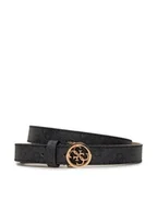 Paski - Guess Pasek Damski Noelle (BG) Belts BW9161 P4320 Czarny - miniaturka - grafika 1