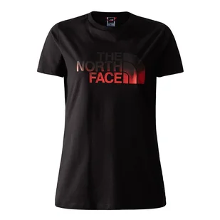Koszulka The North Face Easy 0A4T1QO7T1 - czarna - Koszulki sportowe damskie - miniaturka - grafika 1