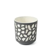 Donice - Donica Duet 30 korpus antracyt + wkład kremowy Lamela - miniaturka - grafika 1