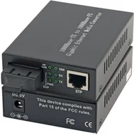 Konwertery sieciowe i transceivery - EFB Medienkonverter Gigabit Ethernet RJ45 auf Multimode SC 1000SX 550m inklusive Netzteil EL024V2 - miniaturka - grafika 1