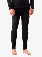 Kalesony - Legginsy termoaktywne Arcteryx Rho Heavyweight Bottom - black - miniaturka - grafika 1