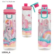 Bidony dla dzieci - Bidon 700ml XL Jednorożec Ylvi 13524A - miniaturka - grafika 1