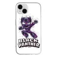 Etui i futerały do telefonów - ERT GROUP etui na telefon Apple Iphone 14, case oryginalny i oficjalnie licencjonowany przez Marvel, wzór Black Panther 017, optymalnie dopasowane, plecki z TPU - miniaturka - grafika 1
