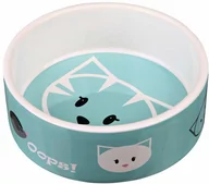 Miski dla kotów - Trixie Friends on Tour miska ceramiczna Mimi - 300 ml, Ø 12 cm - miniaturka - grafika 1