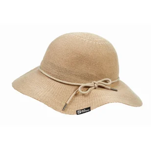 Kapelusz damski Jack Wolfskin TRAVEL HAT W nature - ONE SIZE - Czapki damskie - miniaturka - grafika 1
