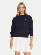 Bluzy damskie - Lacoste Bluza SF5270 Granatowy Regular Fit - miniaturka - grafika 1