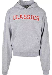 Urban Classics Classics College męska bluza z kapturem, szary, 5XL - Bluzy męskie - miniaturka - grafika 1