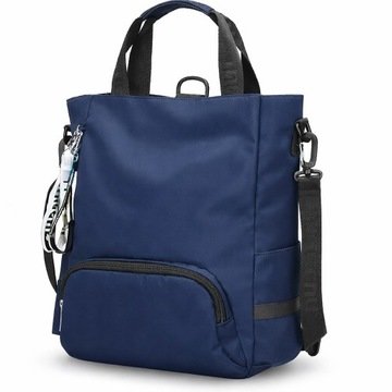 Torba plecak 2w1 Tigernu nowoczesna wodoodporna Granatowy T116)