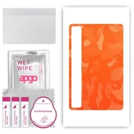 Akcesoria do tabletów i e-booków - folia naklejka skórka strukturalna na TYŁ do TCL TAB 8 LE - Moro Camo Pomarańczowy - apgo SKINS - miniaturka - grafika 1