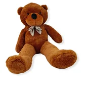 Maskotki i pluszaki - Duży miś pluszowy misiek maskotka ogromny gigant klasyczny 130 cm Brązowy - miniaturka - grafika 1