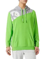 Bluzy męskie - Hope Kempa Kempa Core 2.0 męska bluza z kapturem zielony Grün/Dark Grau Melan M 200219507 - miniaturka - grafika 1