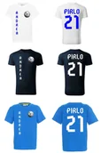 Koszulki sportowe męskie - Koszulka Włochy ANDREA PIRLO 21 - miniaturka - grafika 1